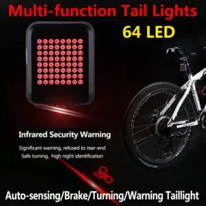 USB Charging Full Smart Steering Brake Tail Light