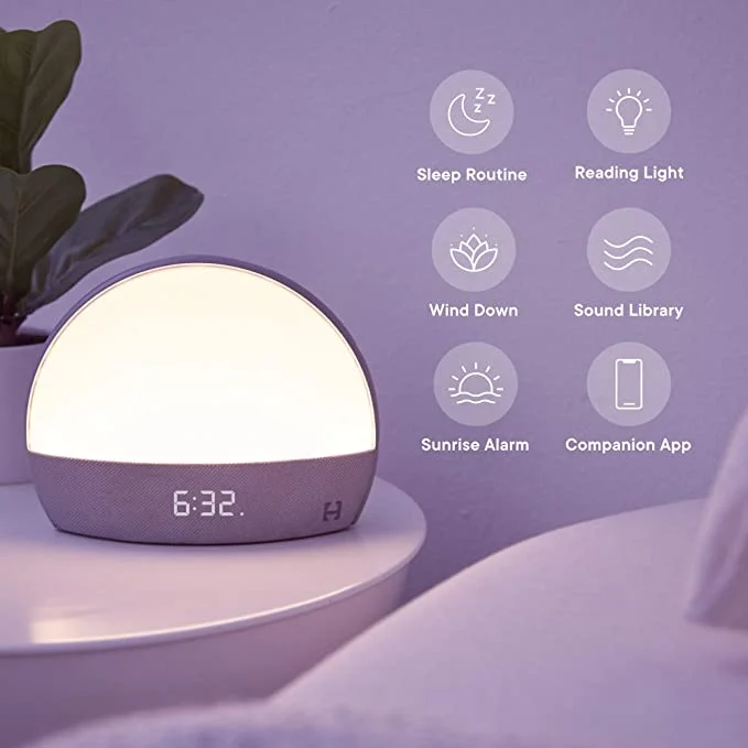 Hatch Restore Smart Clock Small Night Light Atmosphere Light Baby Audio Monitor Sleep Instrument White Noise - Image 2